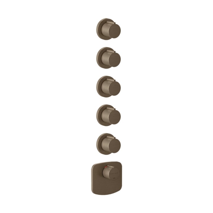 Gessi 43240 parte esterna miscelatore termostatico linea GOCCIA Gessi 43240 parte esterna miscelatore termostatico linea GOCCIA