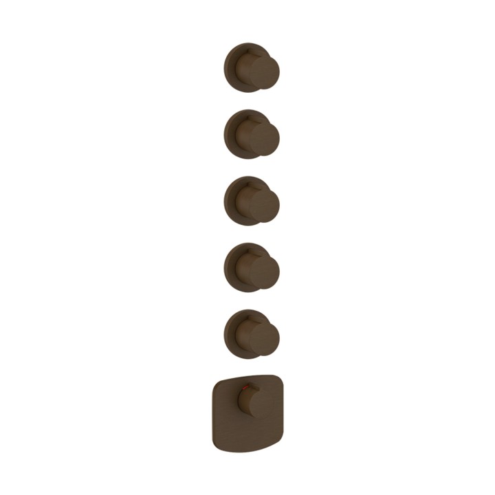 Gessi 43240 parte esterna miscelatore termostatico linea GOCCIA Gessi 43240 parte esterna miscelatore termostatico linea GOCCIA