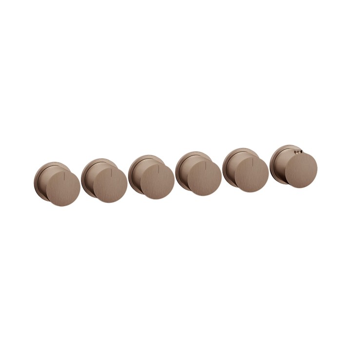 Gessi 63440 parte esterna miscelatore termostatico linea GOCCIA Gessi 63440 parte esterna miscelatore termostatico linea GOCCIA
