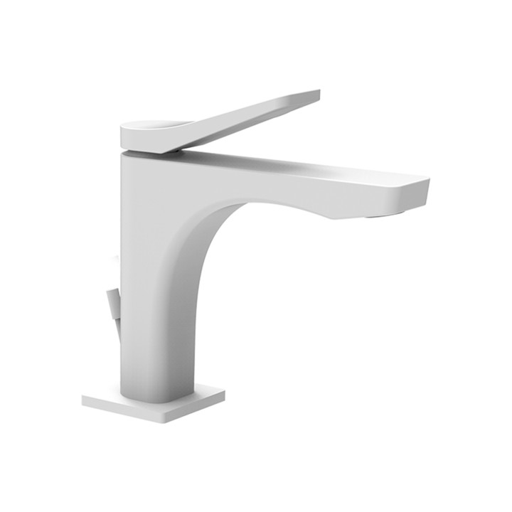 Gessi 59001 miscelatore lavabo con scarico con flessibili di collegamento linea RILIEVO