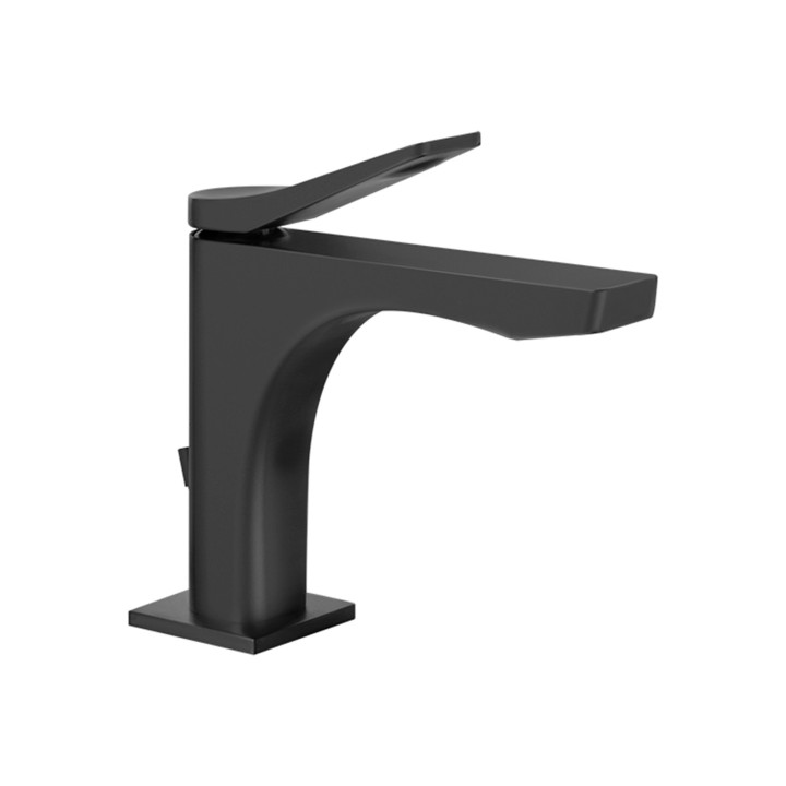 Gessi 59001 miscelatore lavabo con scarico con flessibili di collegamento linea RILIEVO