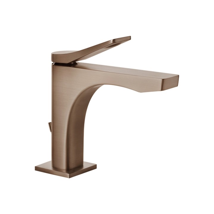 Gessi 59001 miscelatore lavabo con scarico con flessibili di collegamento linea RILIEVO