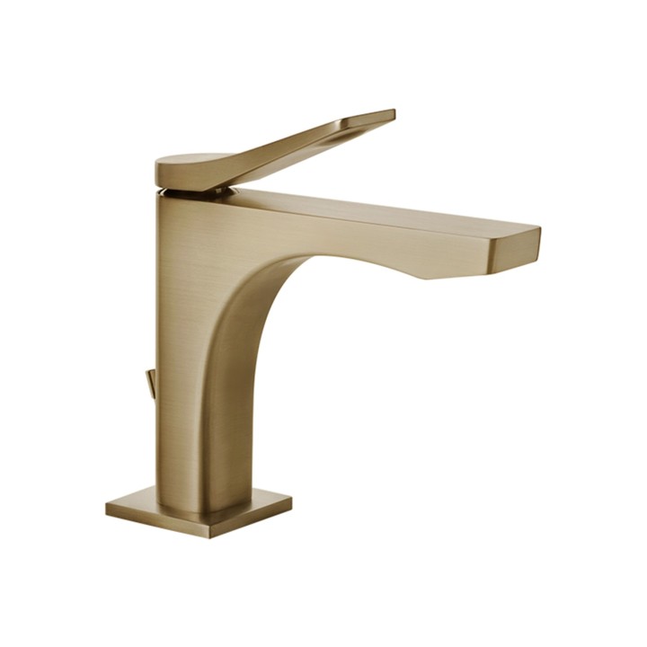 Gessi 59001 miscelatore lavabo con scarico con flessibili di collegamento linea RILIEVO