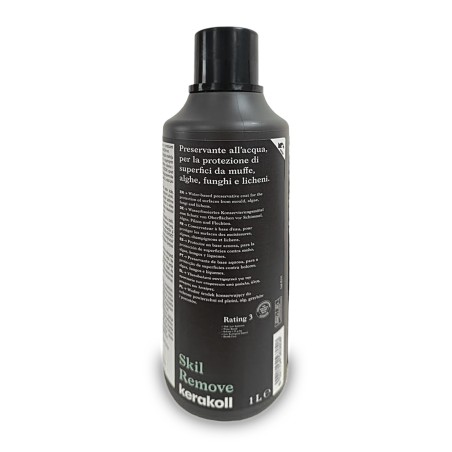 Kerakoll SKIL REMOVE preservante all'acqua protezione superfici da muffe alghe funghi licheni 1 LT