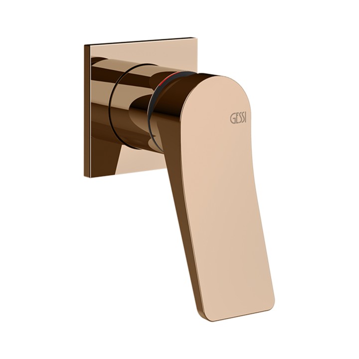 Gessi 59019 parte esterna miscelatore doccia a parete linea RILIEVO