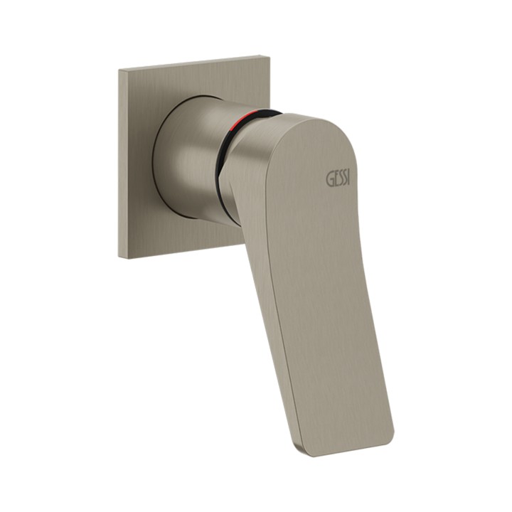Gessi 59019 parte esterna miscelatore doccia a parete linea RILIEVO