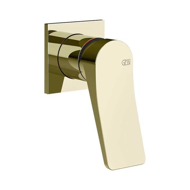 Gessi 59019 parte esterna miscelatore doccia a parete linea RILIEVO