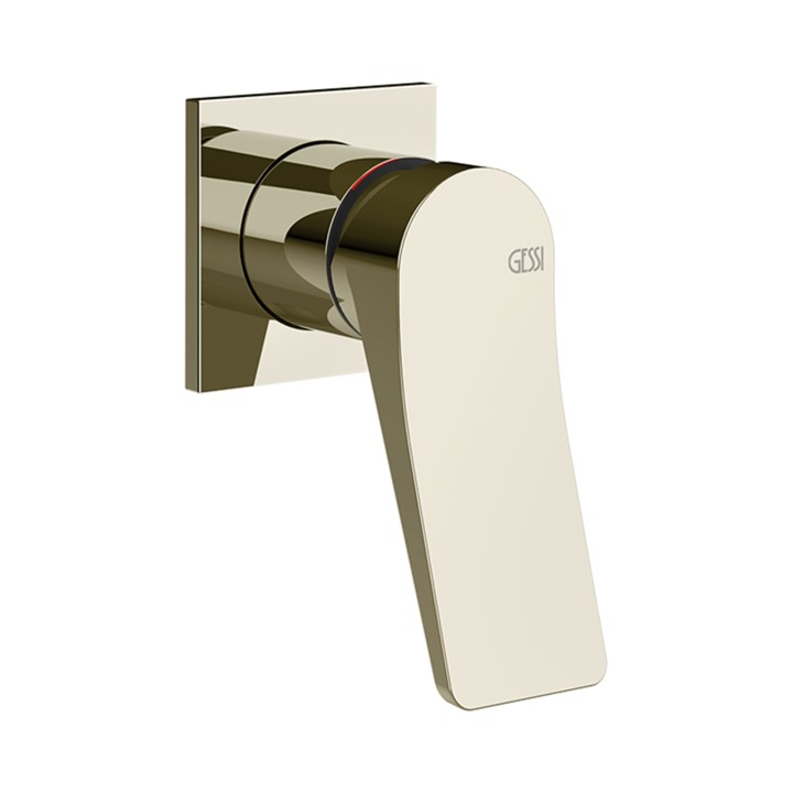 Gessi 59019 parte esterna miscelatore doccia a parete linea RILIEVO