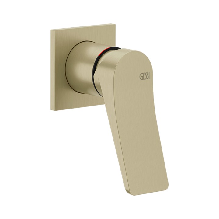 Gessi 59019 parte esterna miscelatore doccia a parete linea RILIEVO