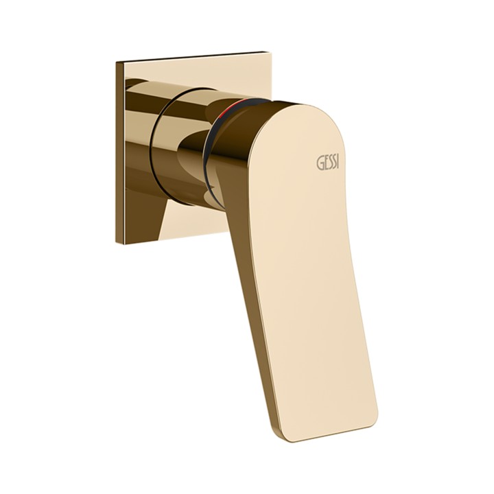 Gessi 59019 parte esterna miscelatore doccia a parete linea RILIEVO
