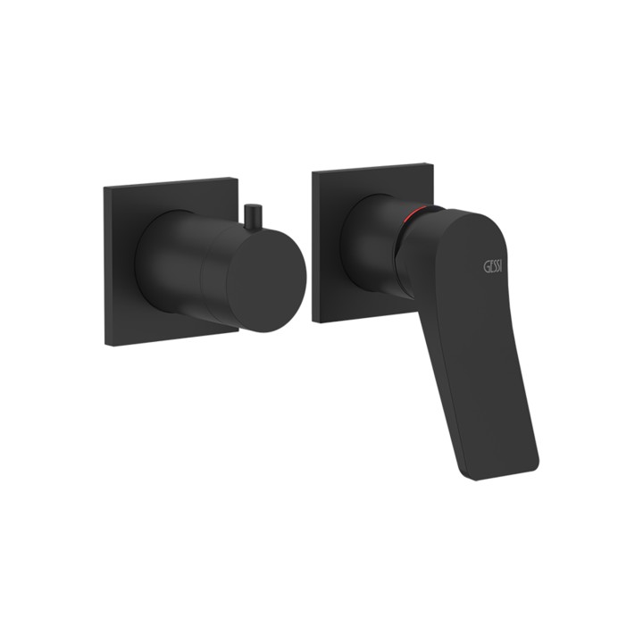 Gessi 59038 parte esterna miscelatore doccia a parete linea RILIEVO Gessi 59038 parte esterna miscelatore doccia a parete linea RILIEVO