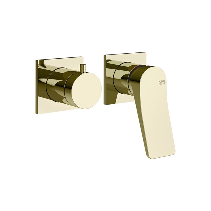 Gessi 59038 parte esterna miscelatore doccia a parete linea RILIEVO Gessi 59038 parte esterna miscelatore doccia a parete linea RILIEVO