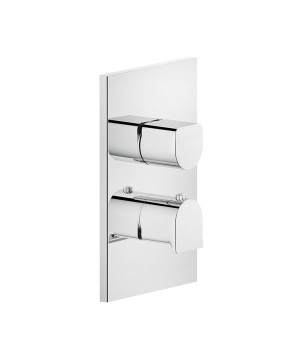 Gessi 59136 parte esterna miscelatore termostatico doccia linea RILIEVO