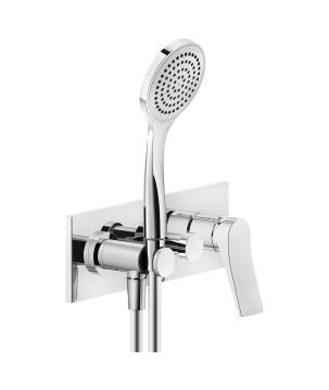 Gessi 59141 parte esterna miscelatore doccia a parete linea RILIEVO