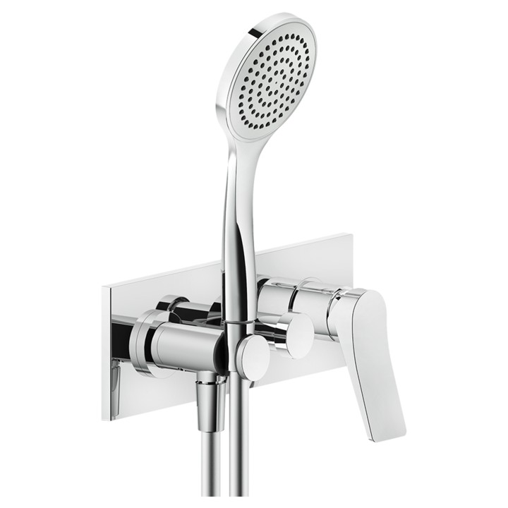 Gessi 59141 parte esterna miscelatore doccia a parete linea RILIEVO Gessi 59141 parte esterna miscelatore doccia a parete linea RILIEVO