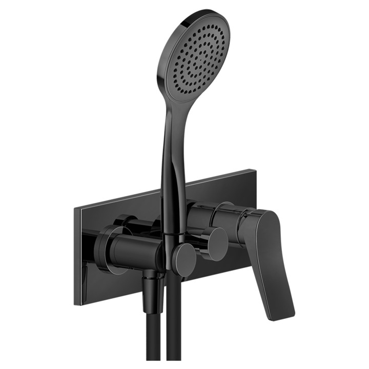 Gessi 59141 parte esterna miscelatore doccia a parete linea RILIEVO Gessi 59141 parte esterna miscelatore doccia a parete linea RILIEVO