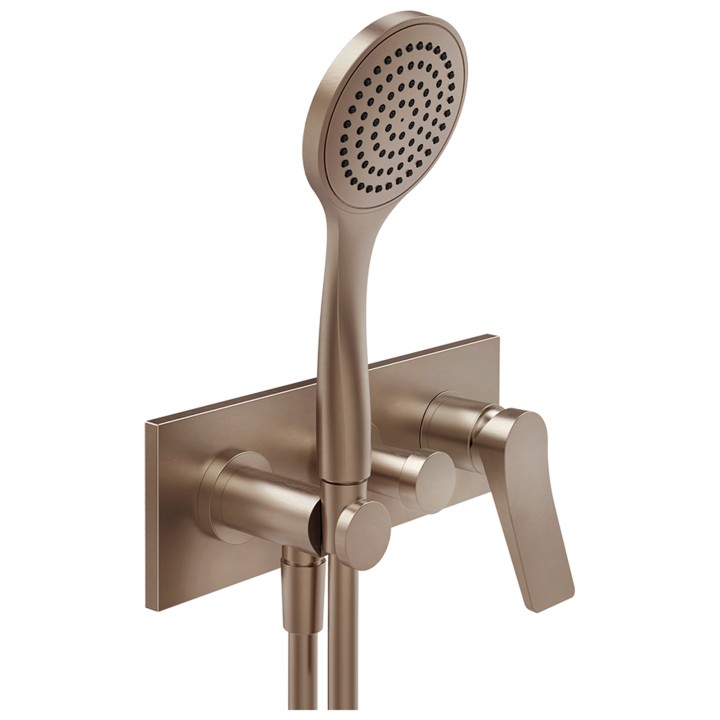 Gessi 59141 parte esterna miscelatore doccia a parete linea RILIEVO Gessi 59141 parte esterna miscelatore doccia a parete linea RILIEVO