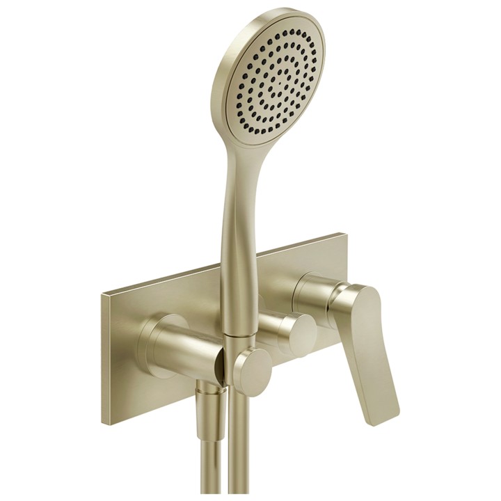 Gessi 59141 parte esterna miscelatore doccia a parete linea RILIEVO Gessi 59141 parte esterna miscelatore doccia a parete linea RILIEVO
