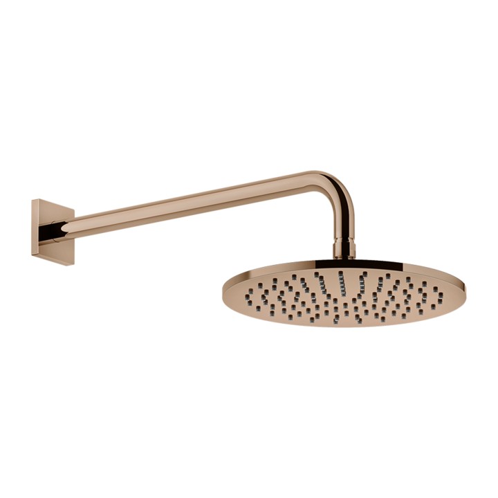 Gessi 59148 soffione anticalcare a parete orientabile linea RILIEVO