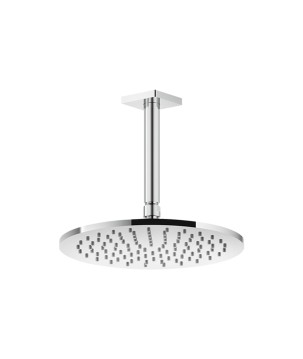 Gessi 59150 soffione anticalcare a soffitto braccio altezza personalizzabile linea RILIEVO