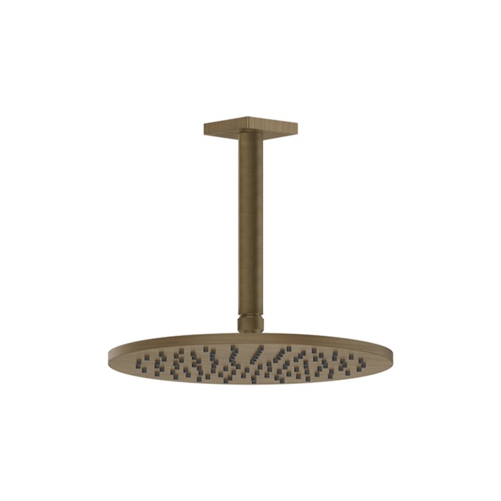 Gessi 59150 soffione anticalcare a soffitto braccio altezza personalizzabile linea RILIEVO