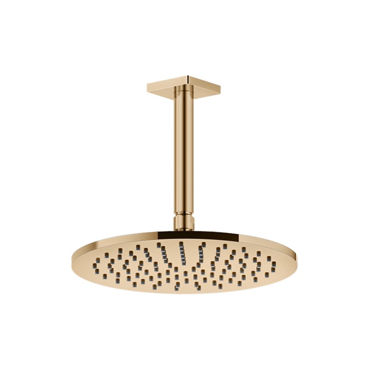 Gessi 59150 soffione anticalcare a soffitto braccio altezza personalizzabile linea RILIEVO
