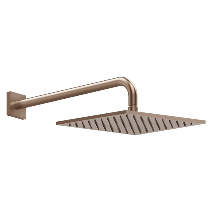 Gessi 59158 soffione anticalcare a parete orientabile linea RILIEVO