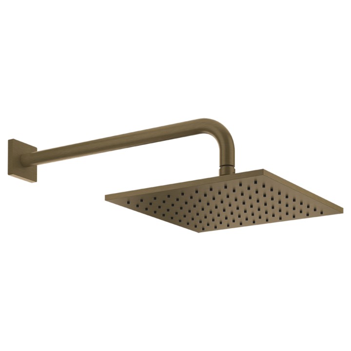 Gessi 59158 soffione anticalcare a parete orientabile linea RILIEVO