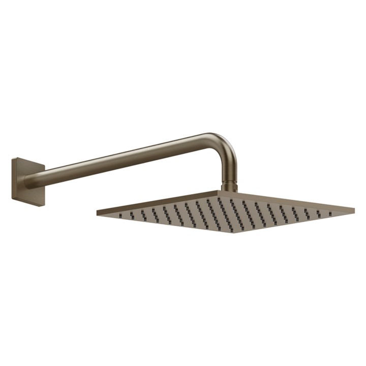 Gessi 59158 soffione anticalcare a parete orientabile linea RILIEVO