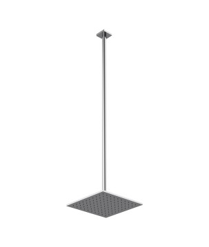 Gessi 59159 soffione anticalcare a soffitto braccio altezza personalizzabile linea RILIEVO