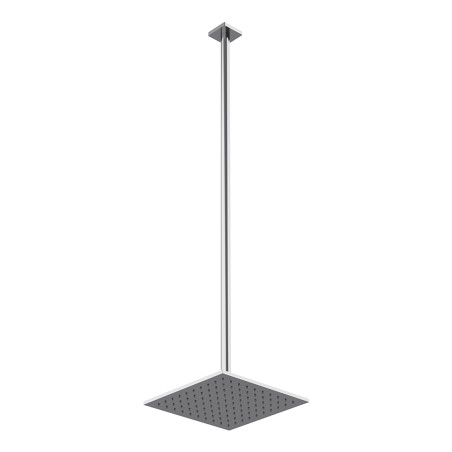 Gessi 59159 soffione anticalcare a soffitto braccio altezza personalizzabile linea RILIEVO
