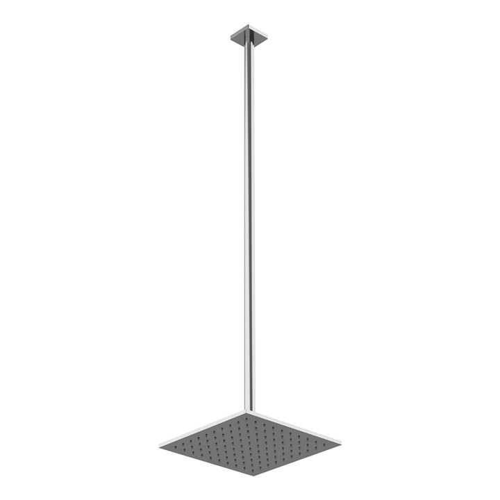 Gessi 59159 soffione anticalcare a soffitto braccio altezza personalizzabile linea RILIEVO