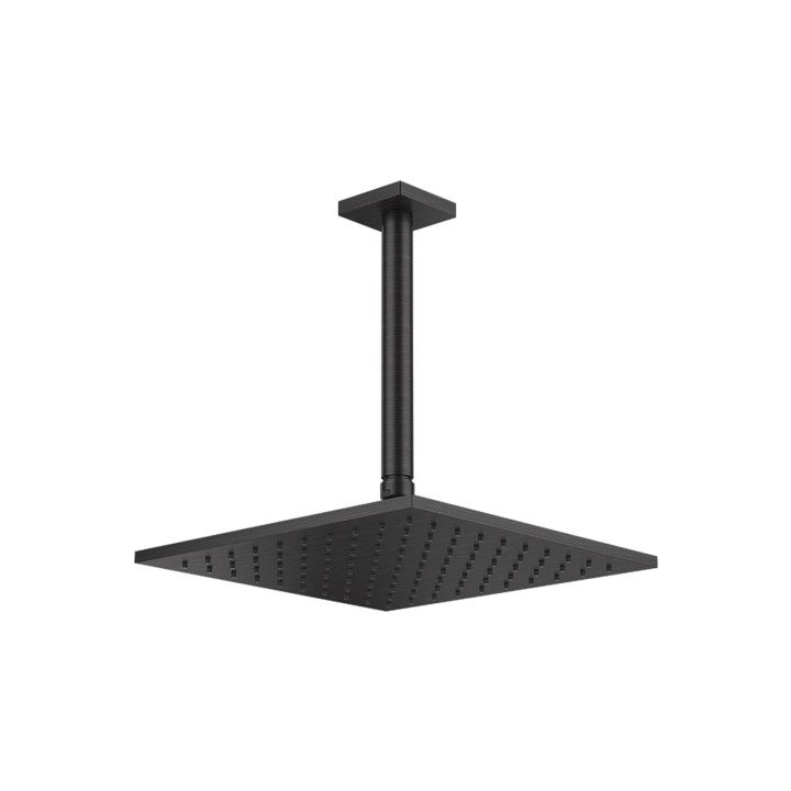 Gessi 59159 soffione anticalcare a soffitto braccio altezza personalizzabile linea RILIEVO
