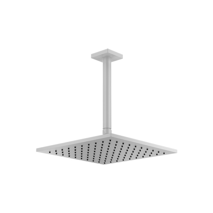 Gessi 59159 soffione anticalcare a soffitto braccio altezza personalizzabile linea RILIEVO