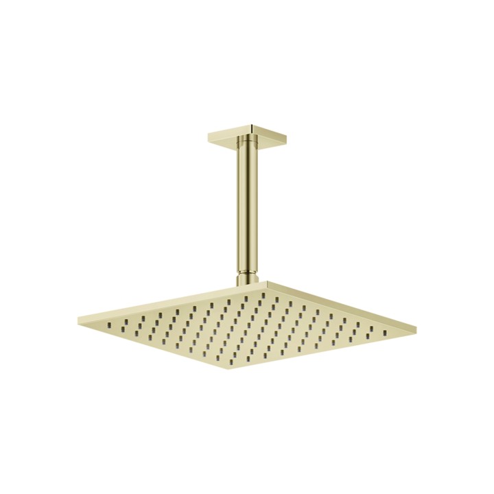 Gessi 59159 soffione anticalcare a soffitto braccio altezza personalizzabile linea RILIEVO