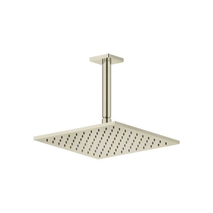 Gessi 59159 soffione anticalcare a soffitto braccio altezza personalizzabile linea RILIEVO