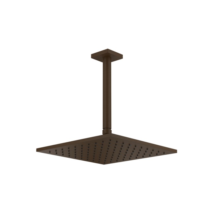 Gessi 59159 soffione anticalcare a soffitto braccio altezza personalizzabile linea RILIEVO