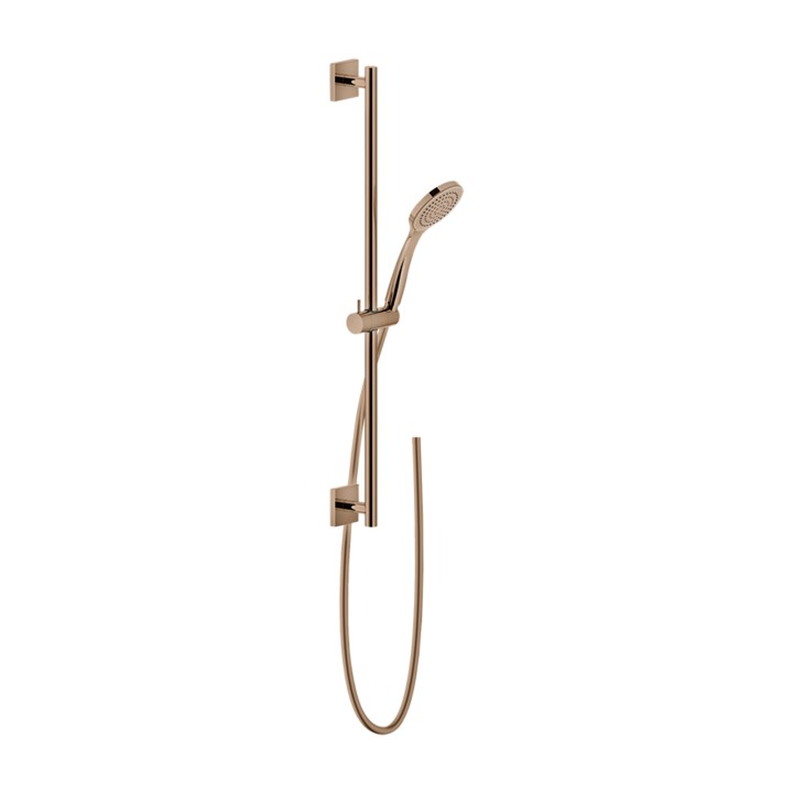 Gessi 59245 asta saliscendi con doccetta anticalcare e flessibile linea RILIEVO