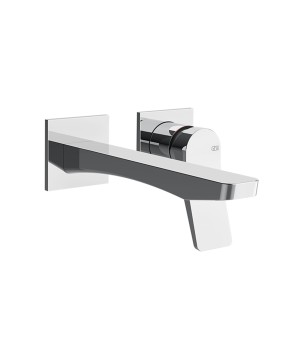 Gessi 59087 parte esterna miscelatore lavabo a parete linea RILIEVO