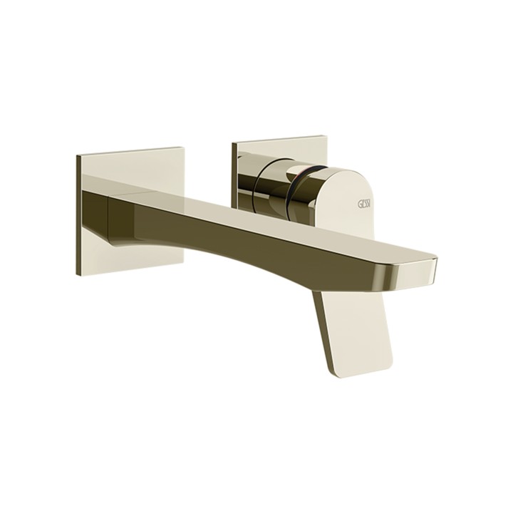 Gessi 59087 parte esterna miscelatore lavabo a parete linea RILIEVO