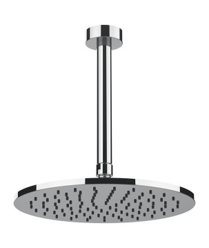 Gessi 63350 soffione a soffitto braccio altezza personalizzabile linea VENTAGLIO