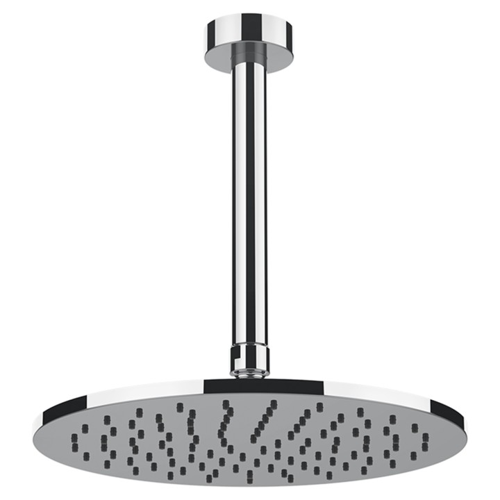 Gessi 63350 soffione a soffitto braccio altezza personalizzabile linea VENTAGLIO