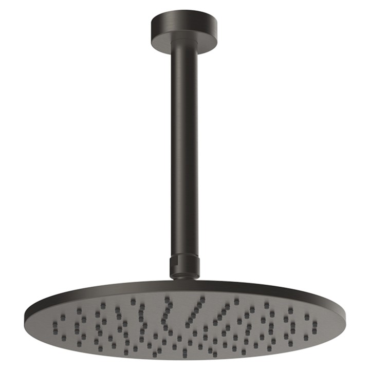 Gessi 63350 soffione a soffitto braccio altezza personalizzabile linea VENTAGLIO