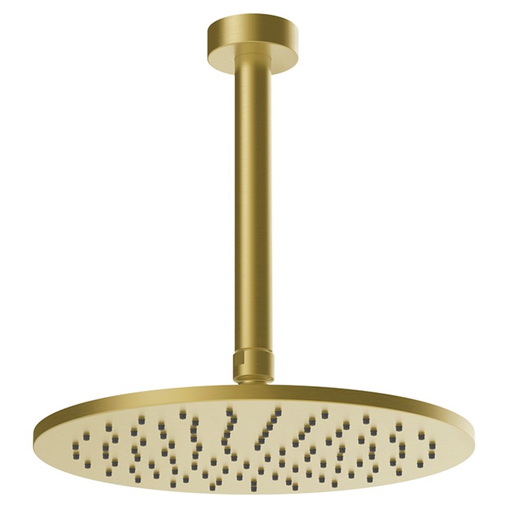 Gessi 63350 soffione a soffitto braccio altezza personalizzabile linea VENTAGLIO