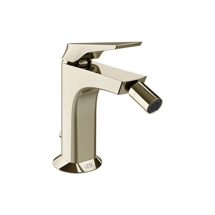 Gessi 72007 miscelatore bidet con scarico e flessibili di collegamento linea VENTAGLIO
