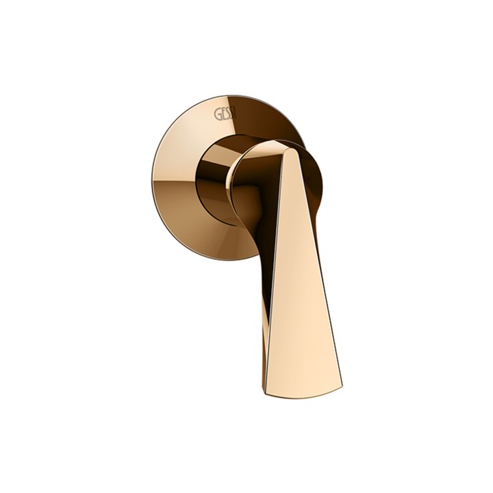 Gessi 72109 parte esterna miscelatore lavabo a parete 1 via linea VENTAGLIO