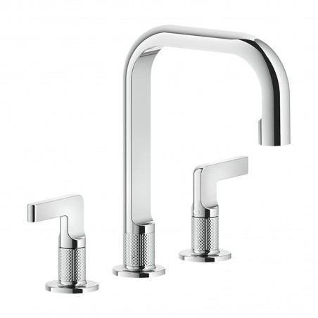 Gessi 58013 gruppo lavabo 3 fori medio con scarico linea INCISO-