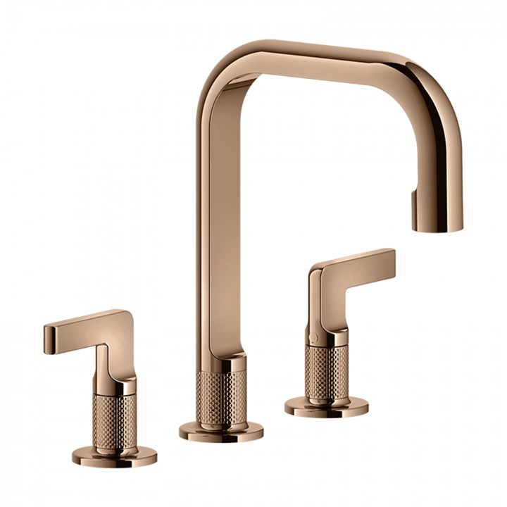 Gessi 58014 gruppo lavabo 3 fori medio senza scarico linea INCISO-