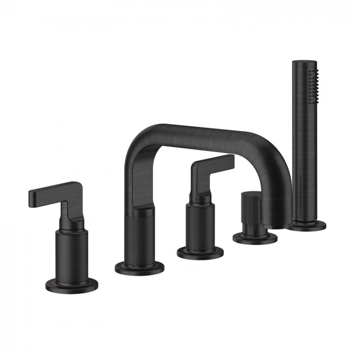 Gessi 58040 gruppo bordo vasca 5 fori linea INCISO-