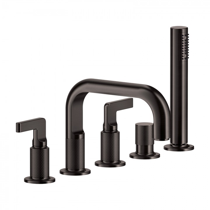 Gessi 58040 gruppo bordo vasca 5 fori linea INCISO-